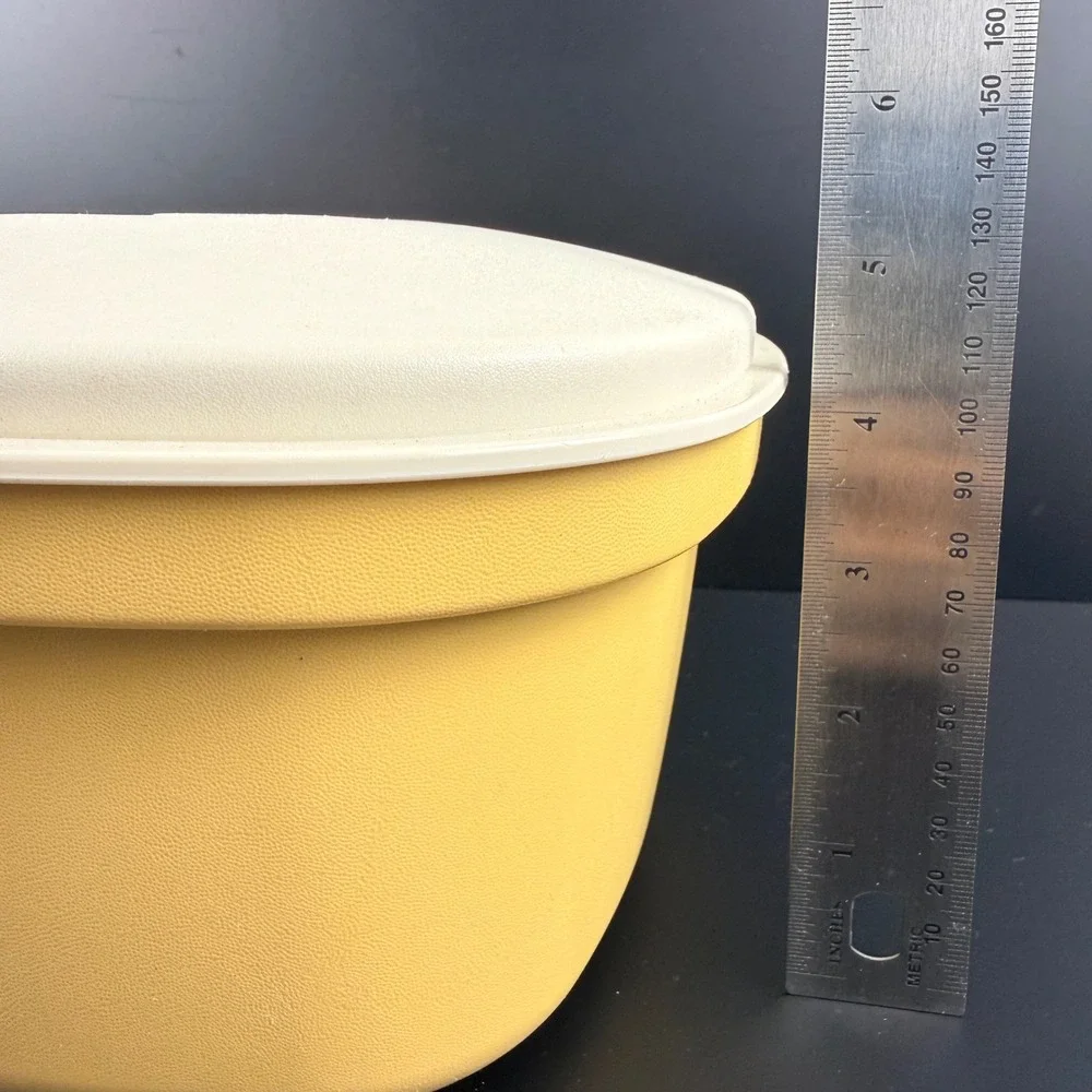 Vintage Tupperware Steam N Serve Harvest Gold 3 Pc Set 888 887 889 Steamer